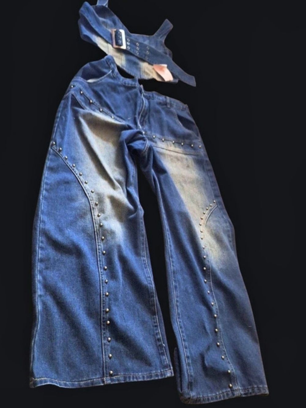 ROMWE & SHEIN Denim 2-Piece Set – $20